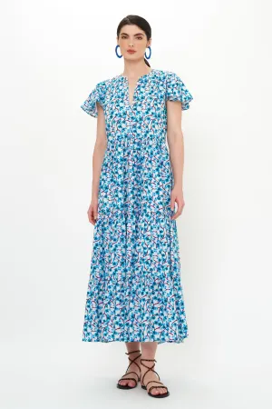 V-Neck Maxi- Lingon Wine