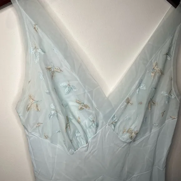 Vanity Fair vintage blue nightgown