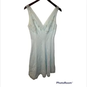 Vanity Fair vintage blue nightgown