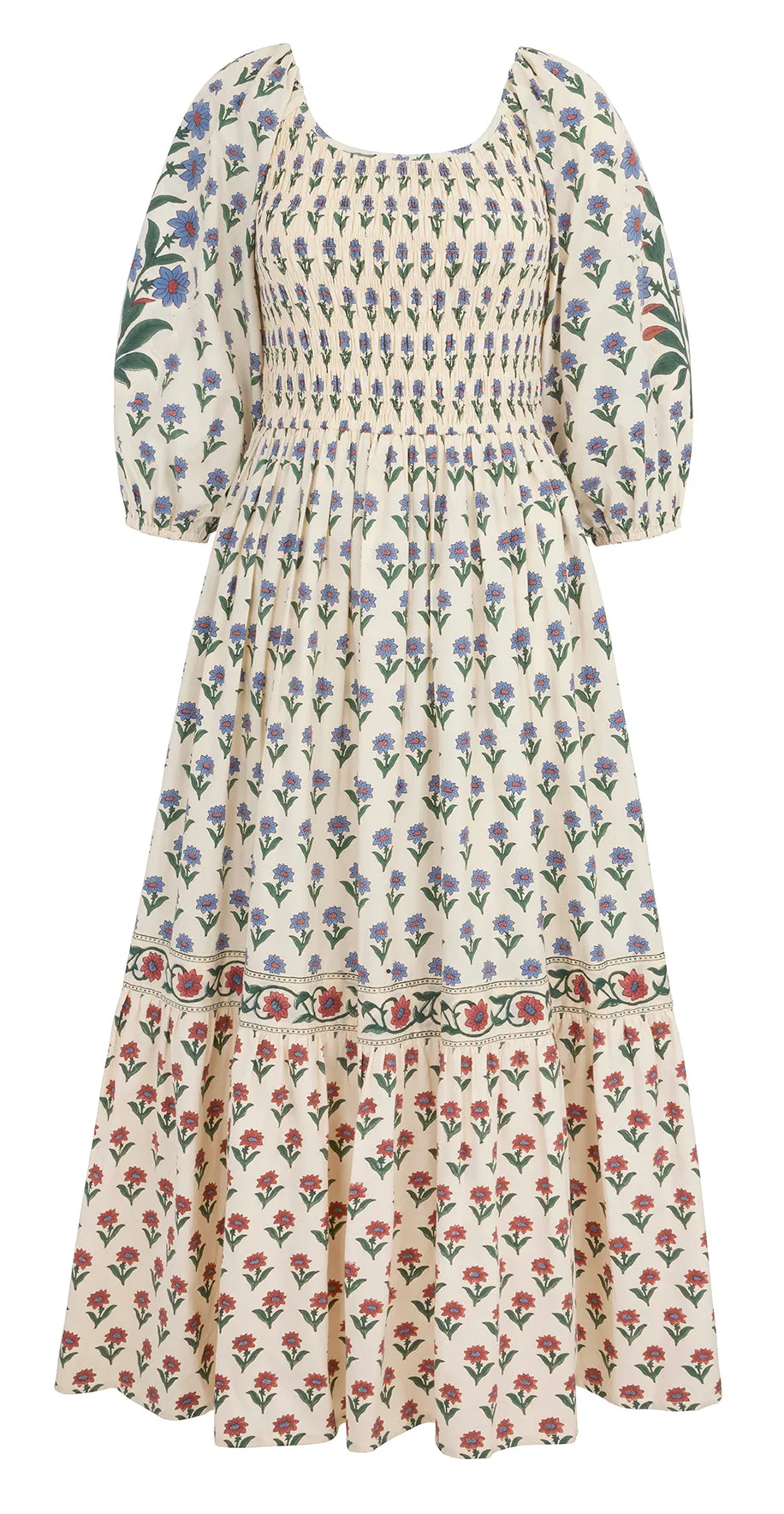 Venus Dress in Kashmir Flower