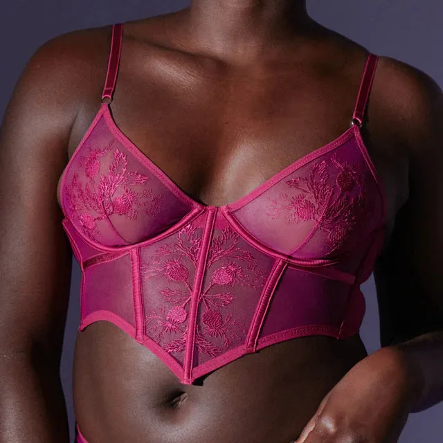 Verona Bodice in Dahlia