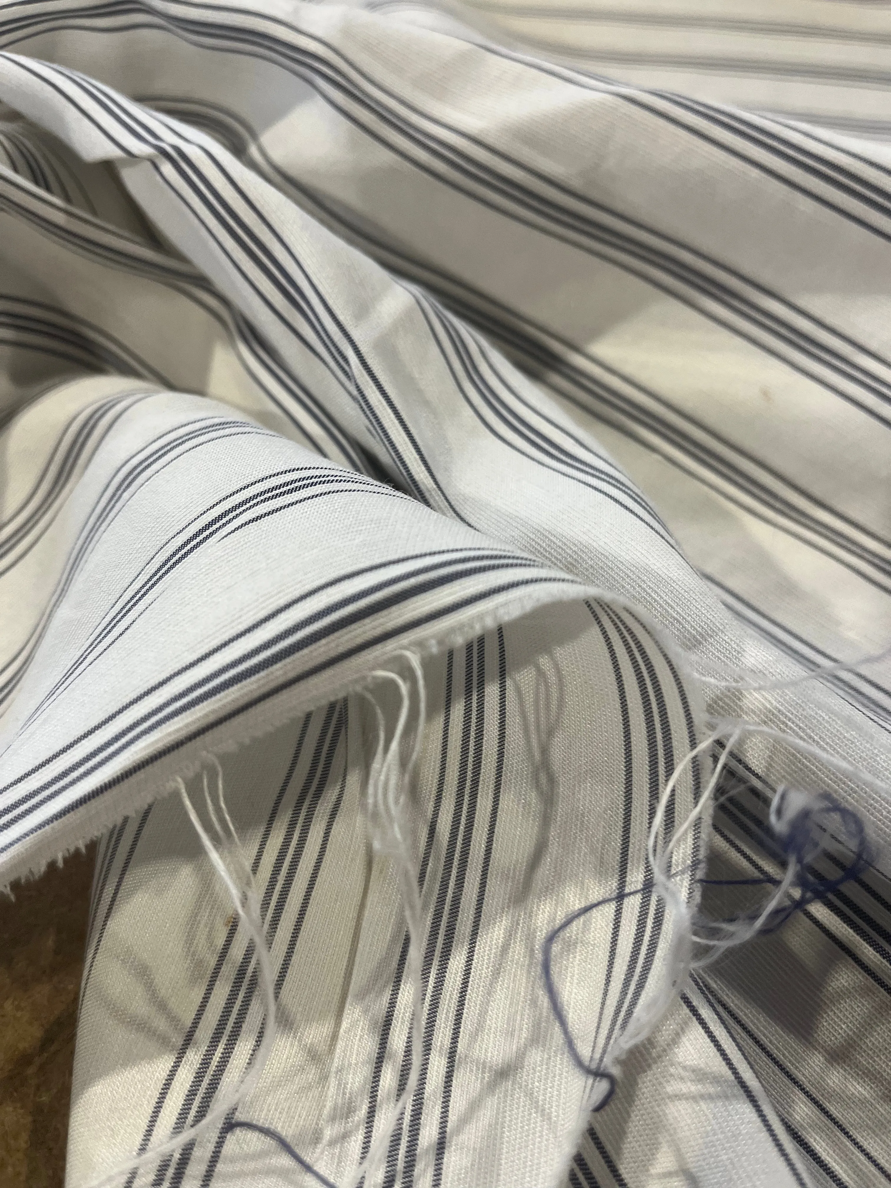 Viscose stripe barré Marcellin 002 H01