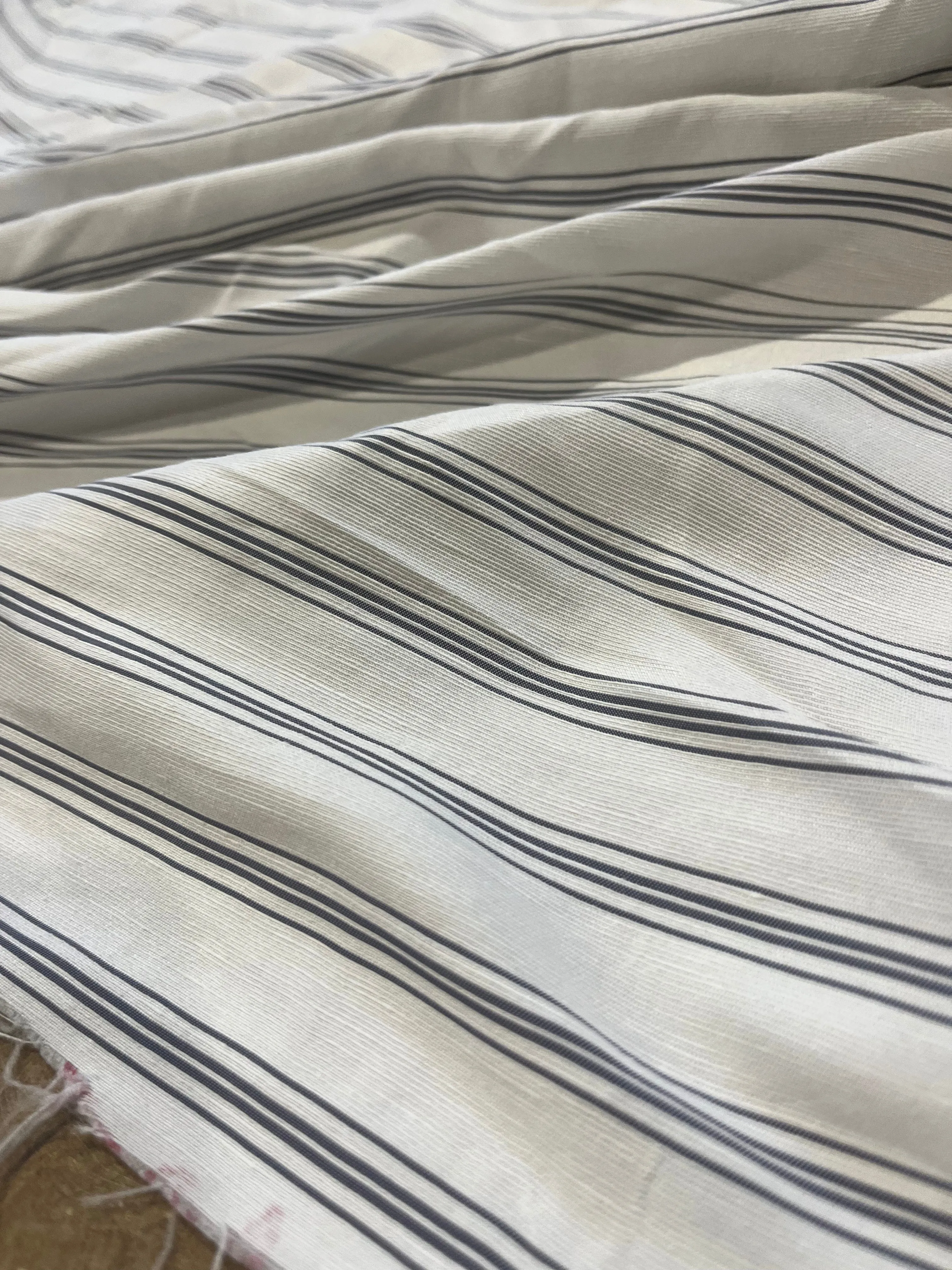 Viscose stripe barré Marcellin 002 H01