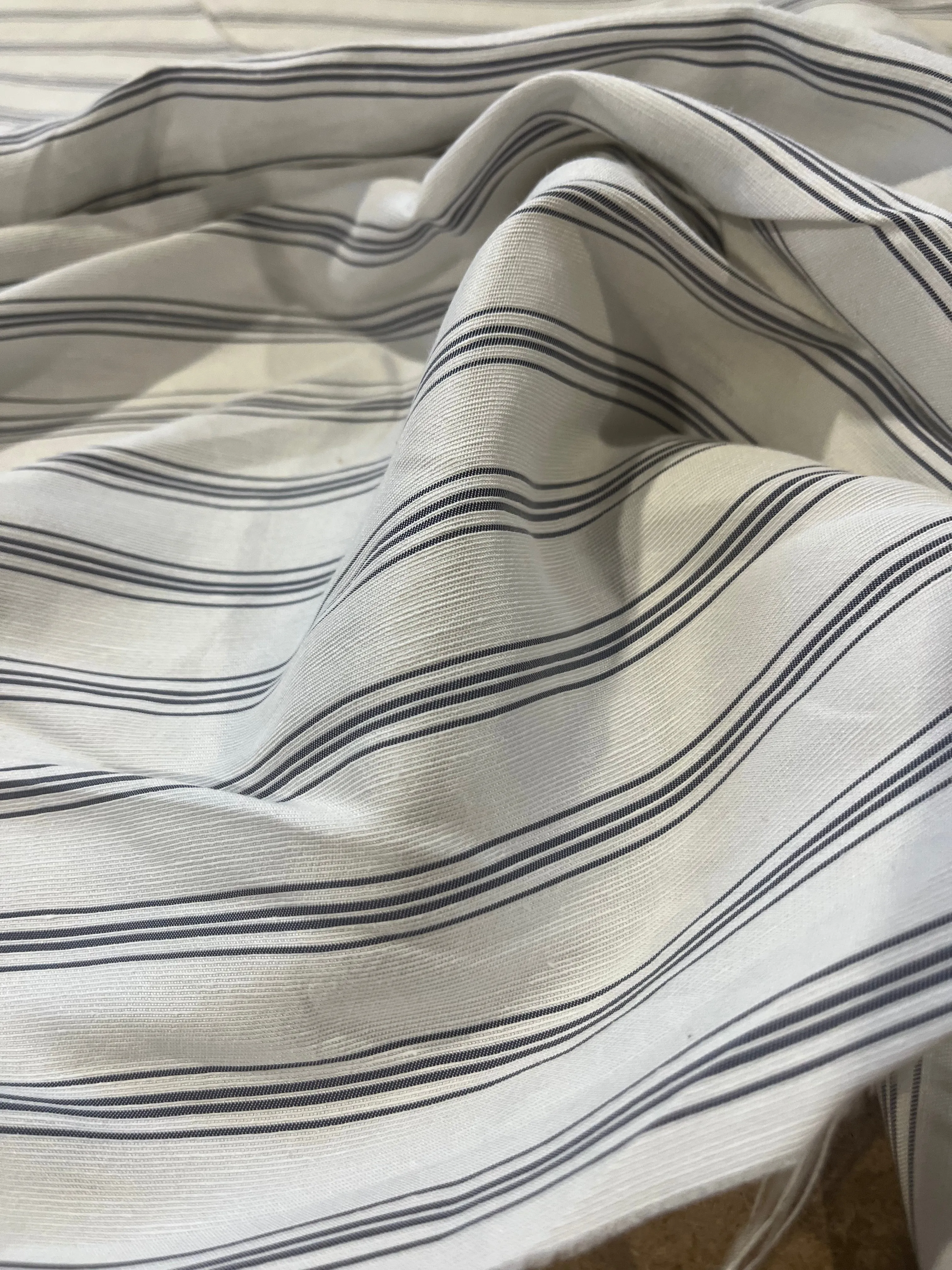 Viscose stripe barré Marcellin 002 H01