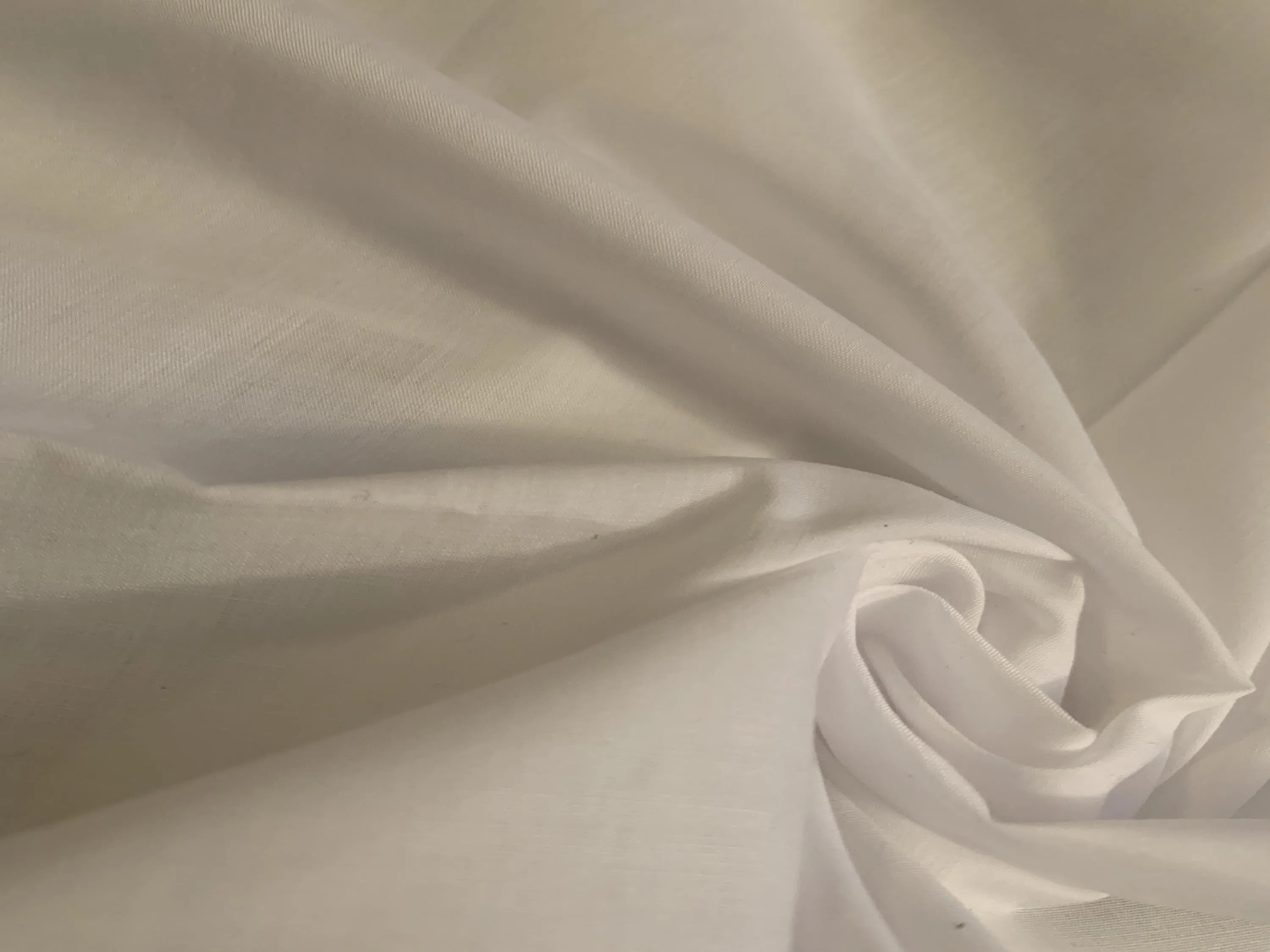 White Cotton Twill