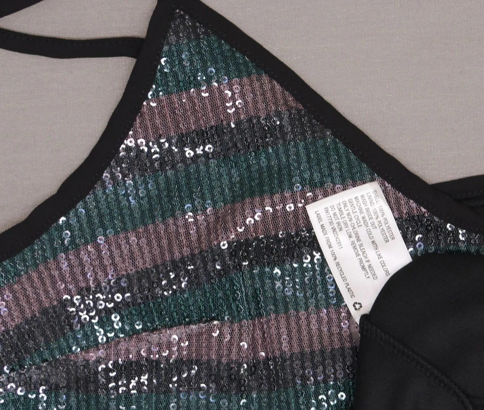 Wild Fable Women's Striped Sequin Camisole Cami Top Shirt