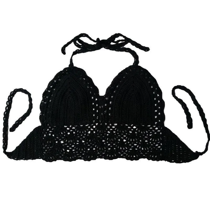 Women Bra Camisole Tops Bustier Vest Cutout Crop Top Lace Bralette Tank Blouse Brandy Melville