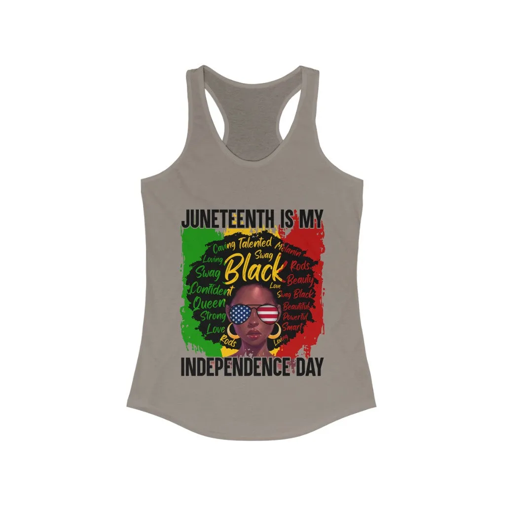 Women's Juneteenth Racerback Tank