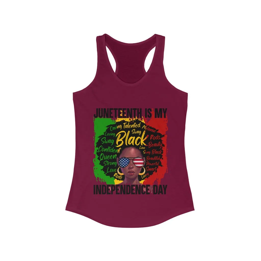 Women's Juneteenth Racerback Tank