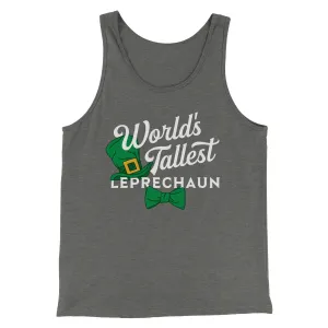 World's Tallest Leprechaun Men/Unisex Tank Top