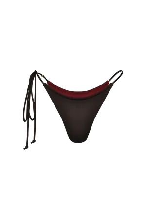 Xena Triangle Bottom Riversable Choco Rouge