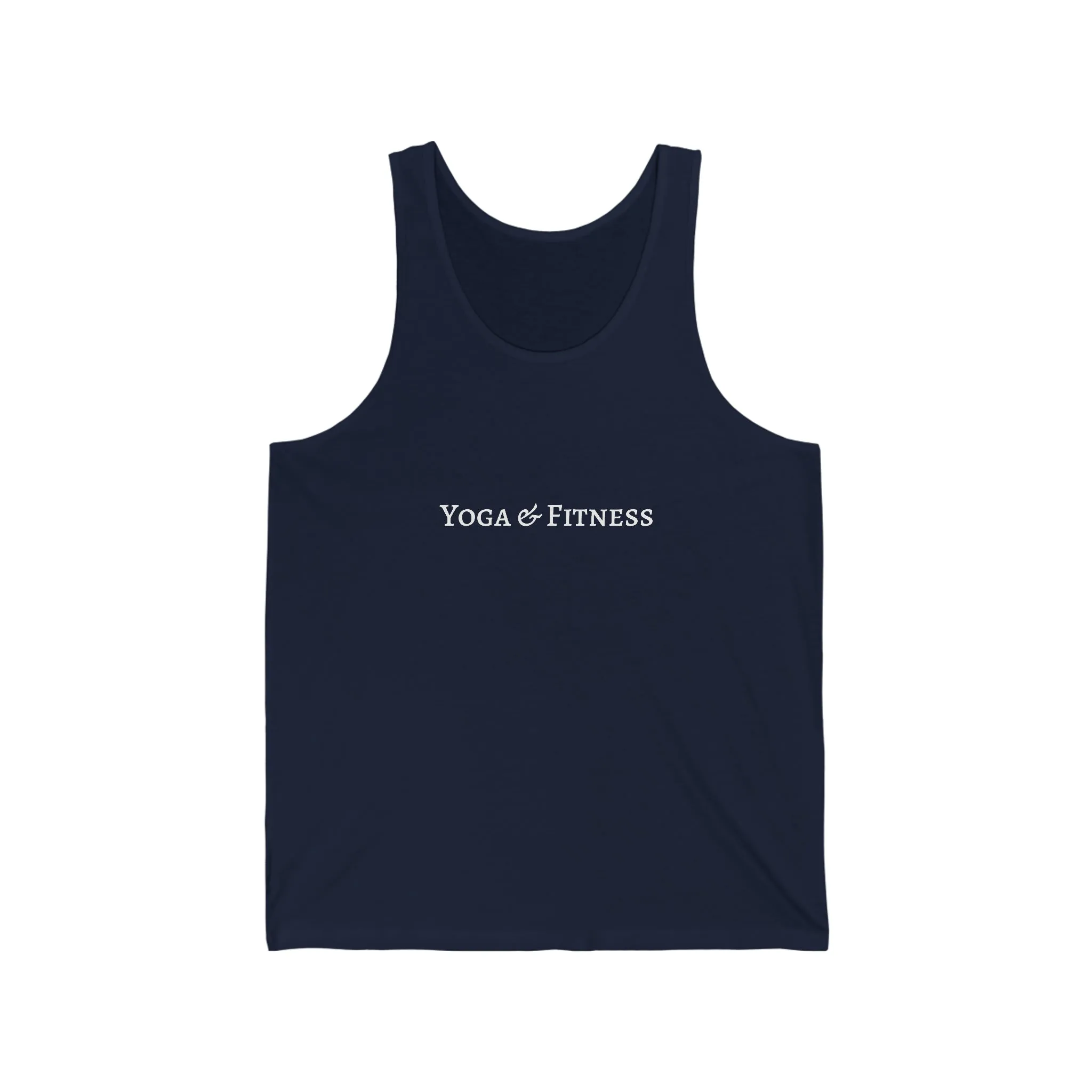 Yoga And Fitness Unisex Jersey Tank