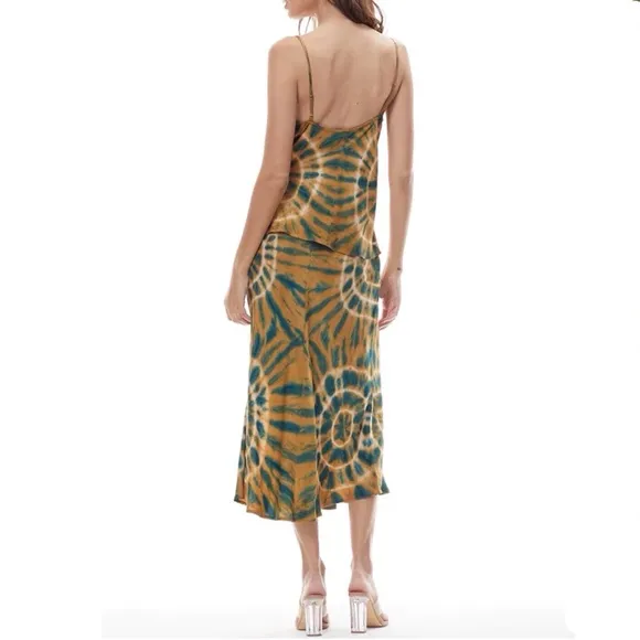 Young Fabulous &amp; Broke Tie Dye Felicity Skirt &amp; Emmett Tank Top Set Medium
