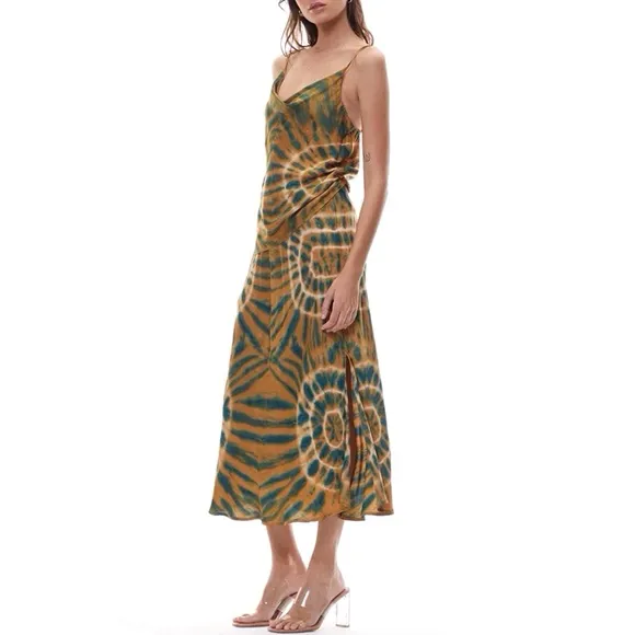 Young Fabulous &amp; Broke Tie Dye Felicity Skirt &amp; Emmett Tank Top Set Medium