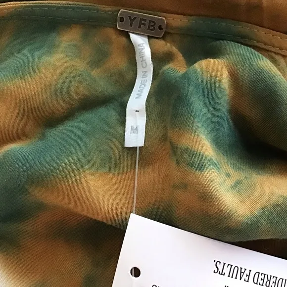 Young Fabulous &amp; Broke Tie Dye Felicity Skirt &amp; Emmett Tank Top Set Medium